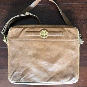Tory Burch laptop case - leather